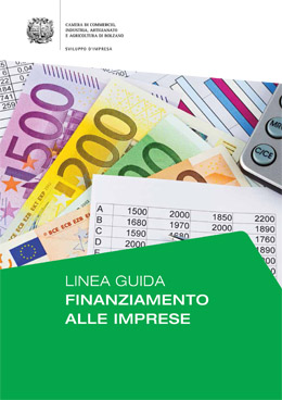 Nella foto: La linea guida finanziamento d'impresa della Camera di commercio di Bolzano