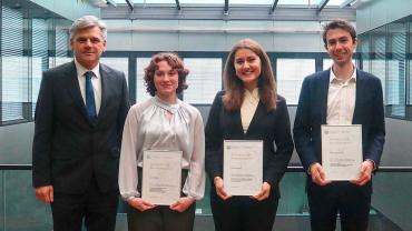 Georg Lun, Laura Baldin, Doris Reiserer e Fabian Giovannini
