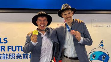 Liam Fiechter und Jonas Wenter