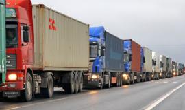Ingorgo di camion