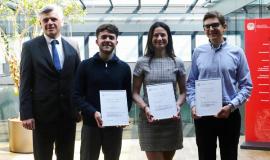 Georg Lun, Juan Pablo Tassier Calvo, Erica Dal Farra e Felix Alber
