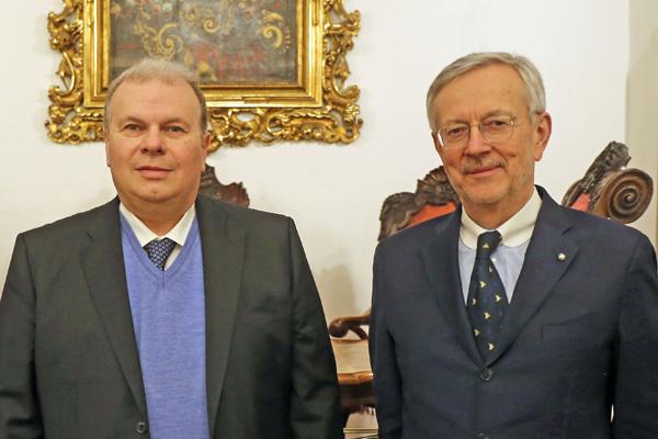 v.l.n.r. Sartori und Ebner