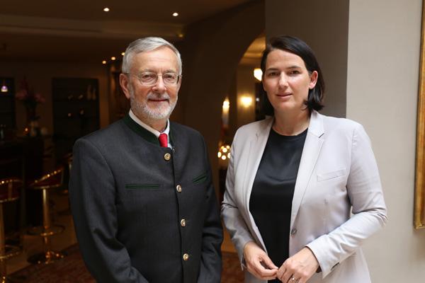 Michl Ebner und Barbara Thaler