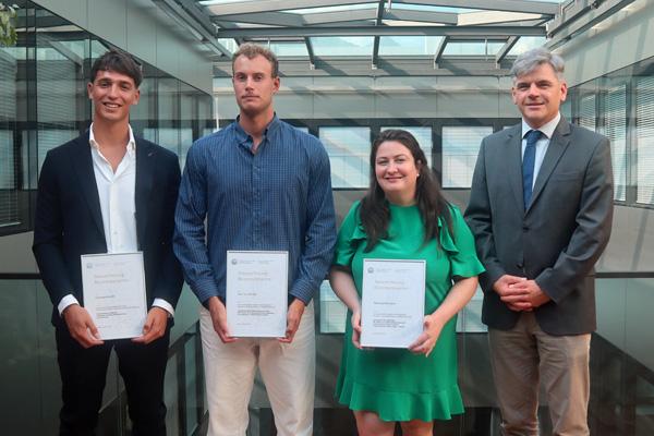 Lorenzo Ferretti, Damian Schmid, Antonia Widmann, Georg Lun
