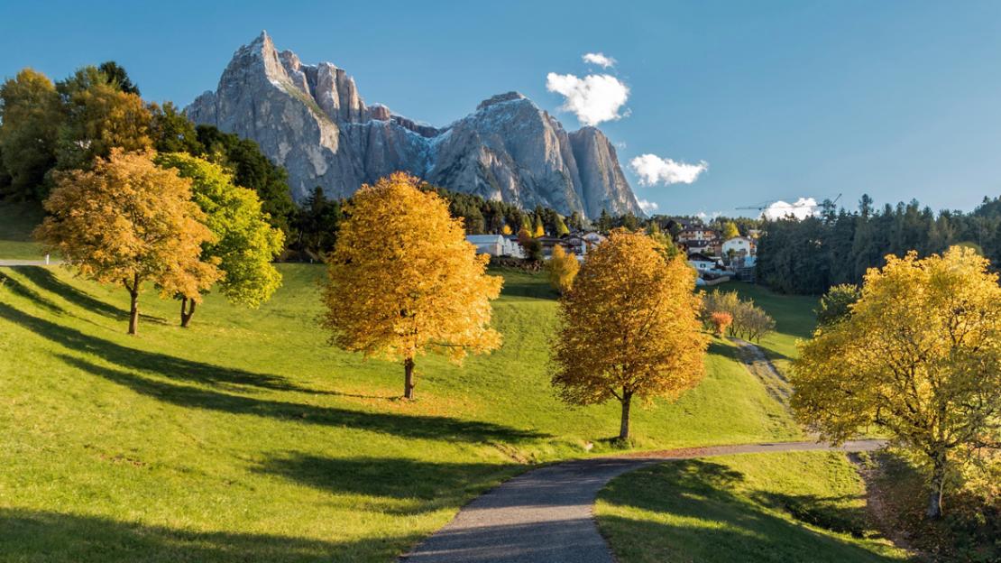Der ländliche Raum in Südtirol kann vor allem mit seiner Ruhe und der schönen Landschaft überzeugen.
