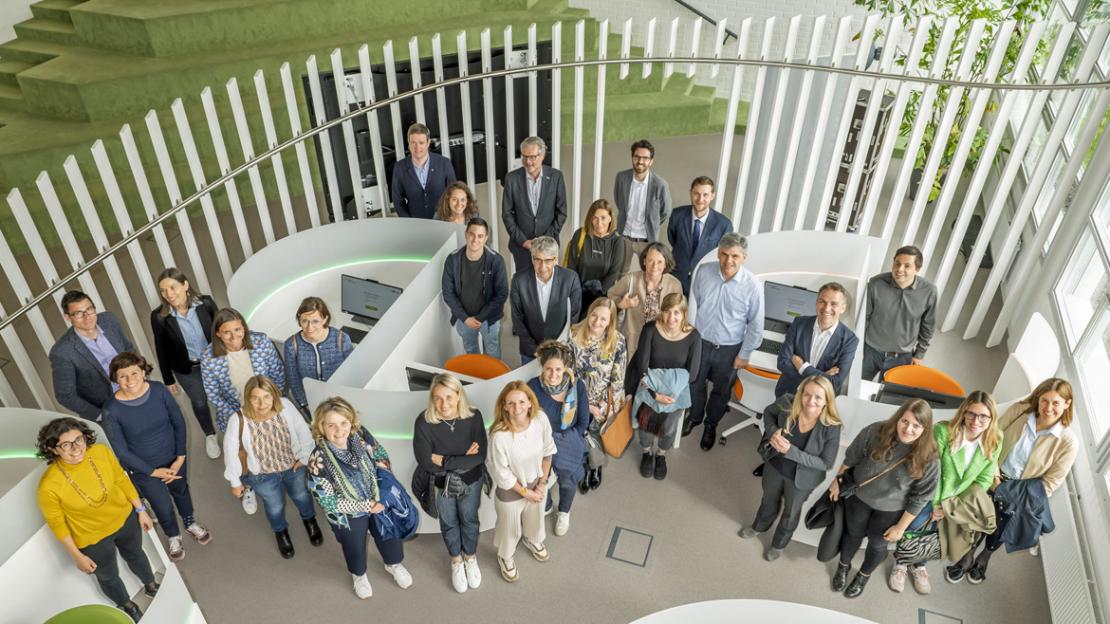 La delegazione altoatesina La delegazione altoatesina