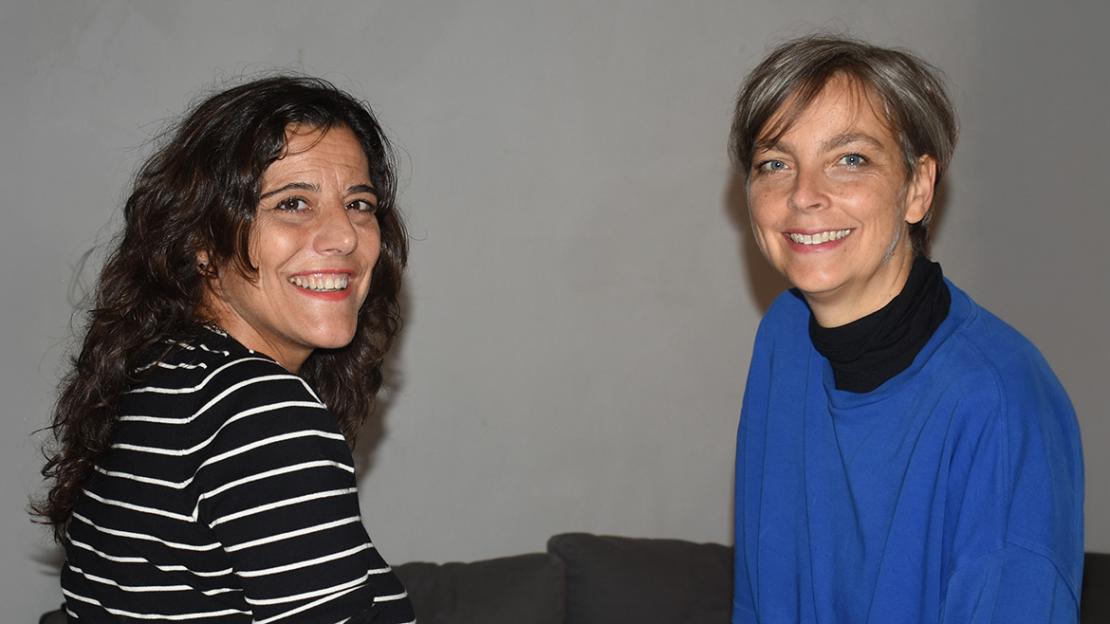 Sofía Sánchez und Irene Visentini