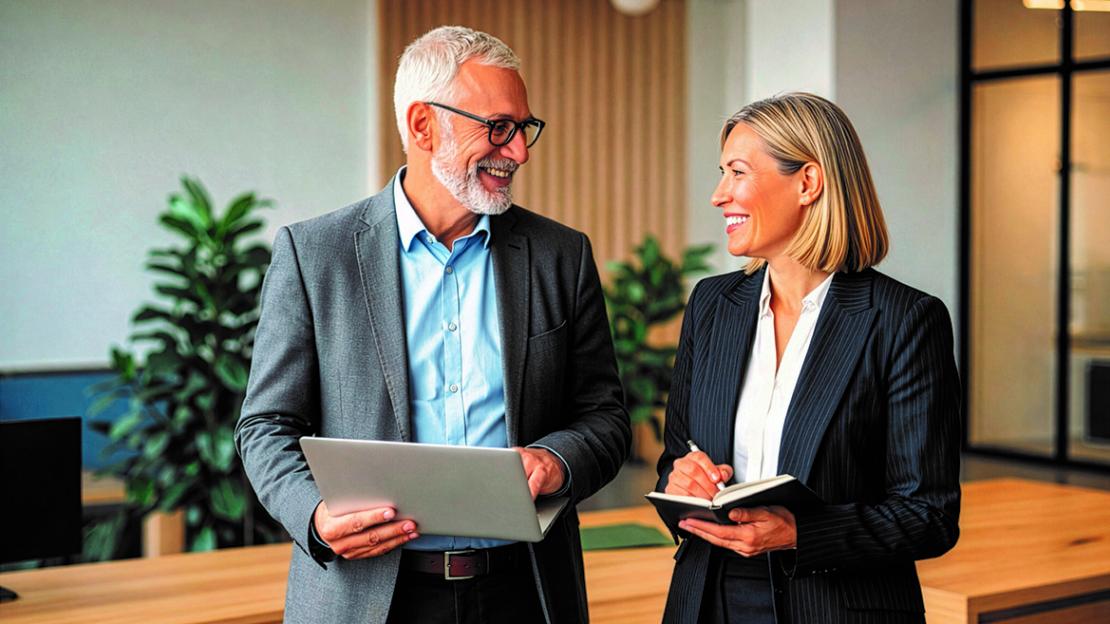 älterer Mitarbeitende