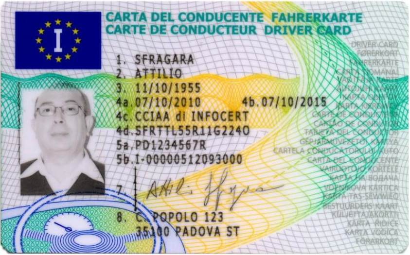 carta del conducente