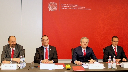 Im Bild: Prast, Aberer, Ebner, Filippi