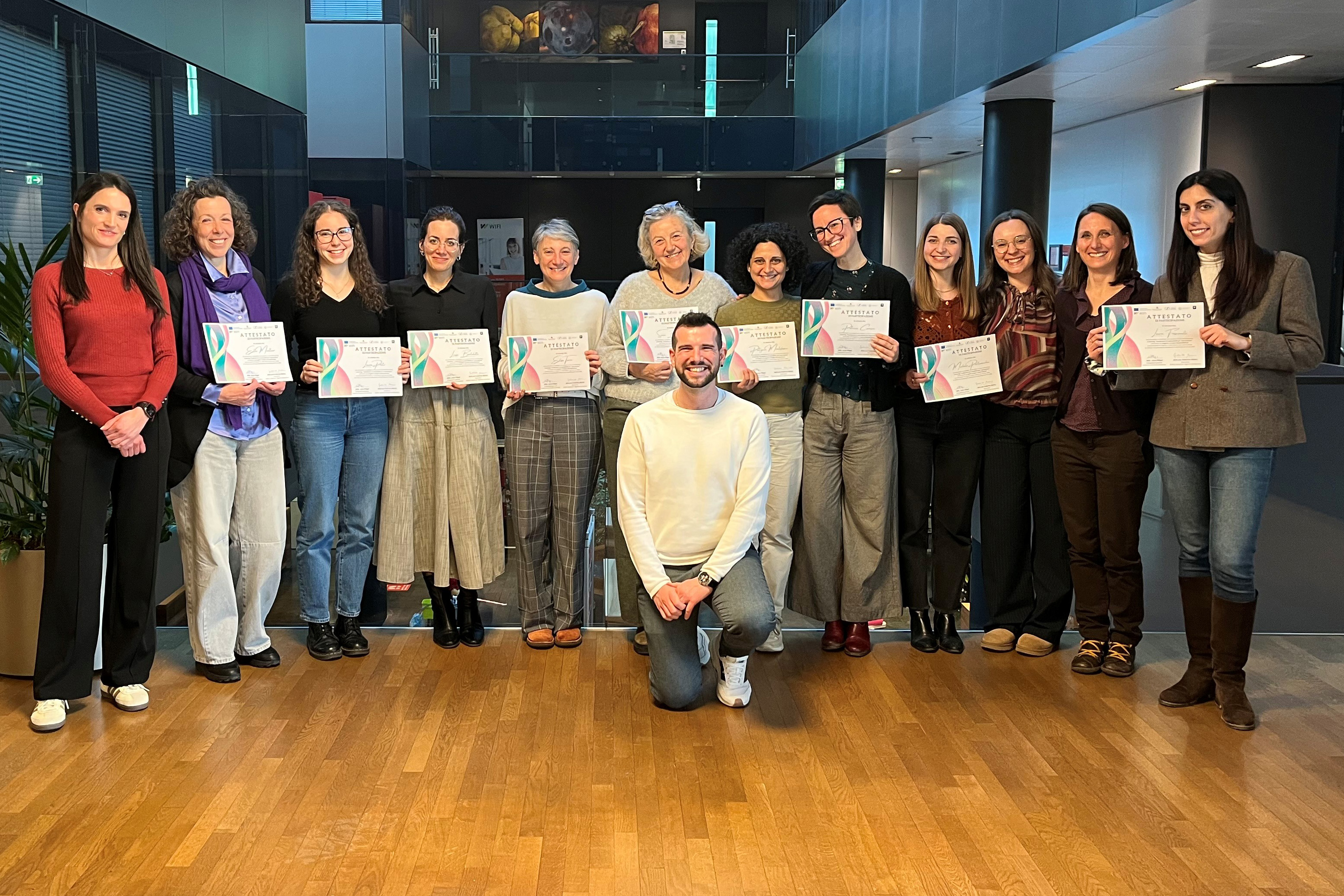 Partecipanti al primo percorso formativo “Women & Sustainability” in lingua italiana.