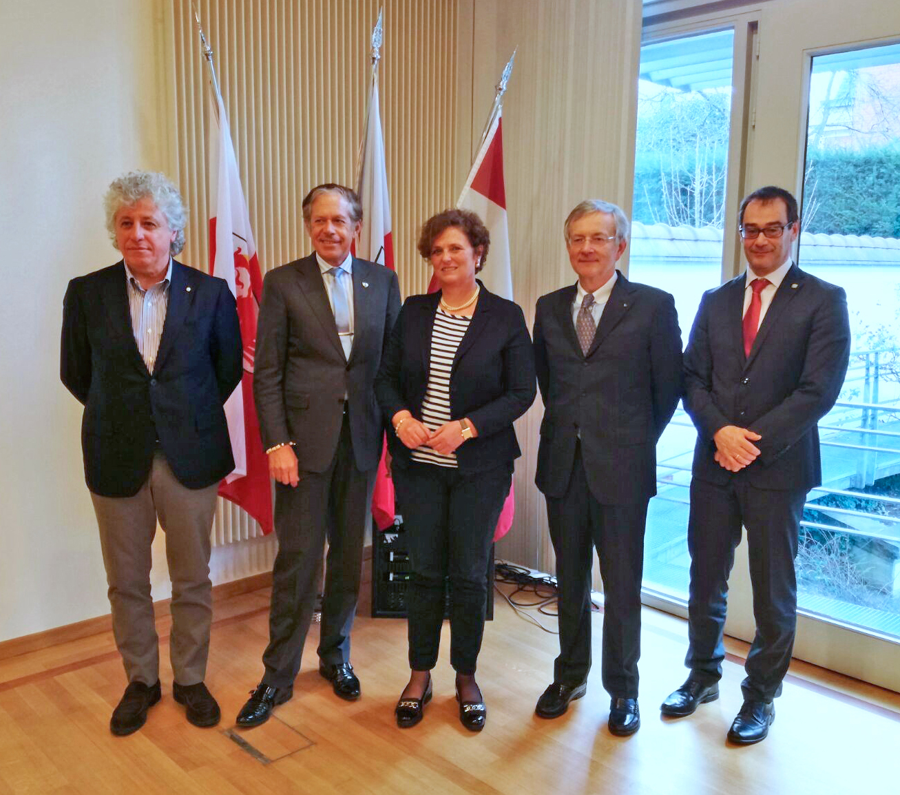 Foto di gruppo a Bruxelles