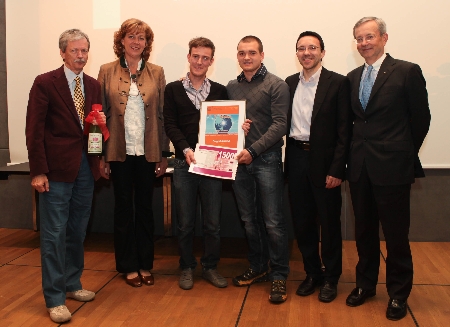 I vincitori del concorso di idee "Idee = futuro" 2011