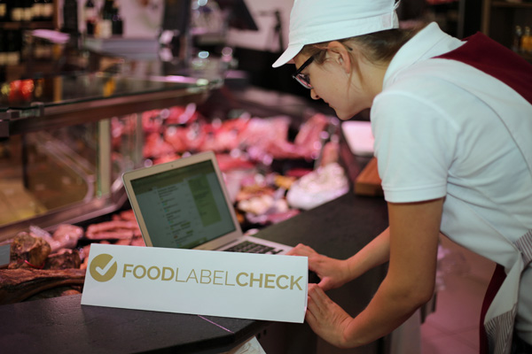 Generare etichette per prodotti alimentari con Food Label Check
