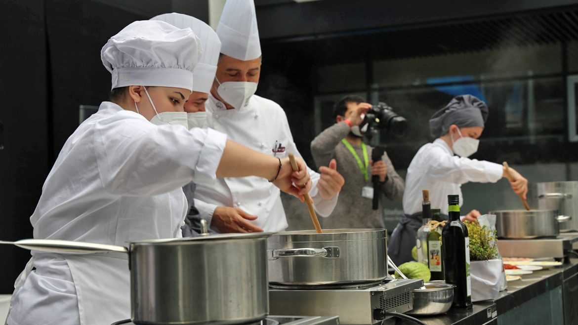 Show cooking presso la Fiera di Bolzano