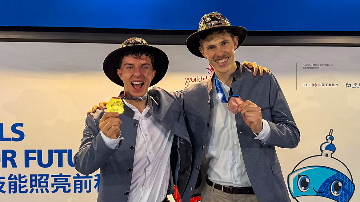 Liam Fiechter und Jonas Wenter