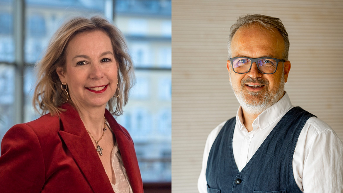 Francesca Pasquali und Arnold Malfertheiner