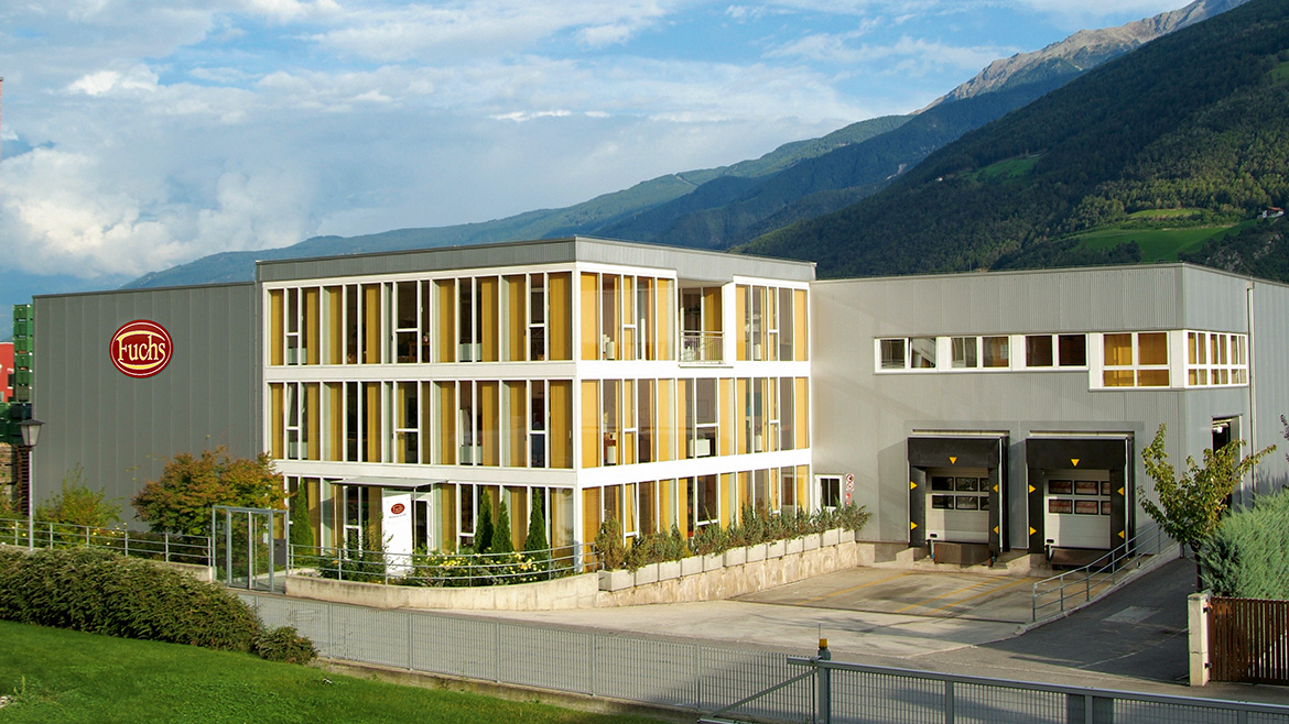 Das Firmengebäude in Kastelbell